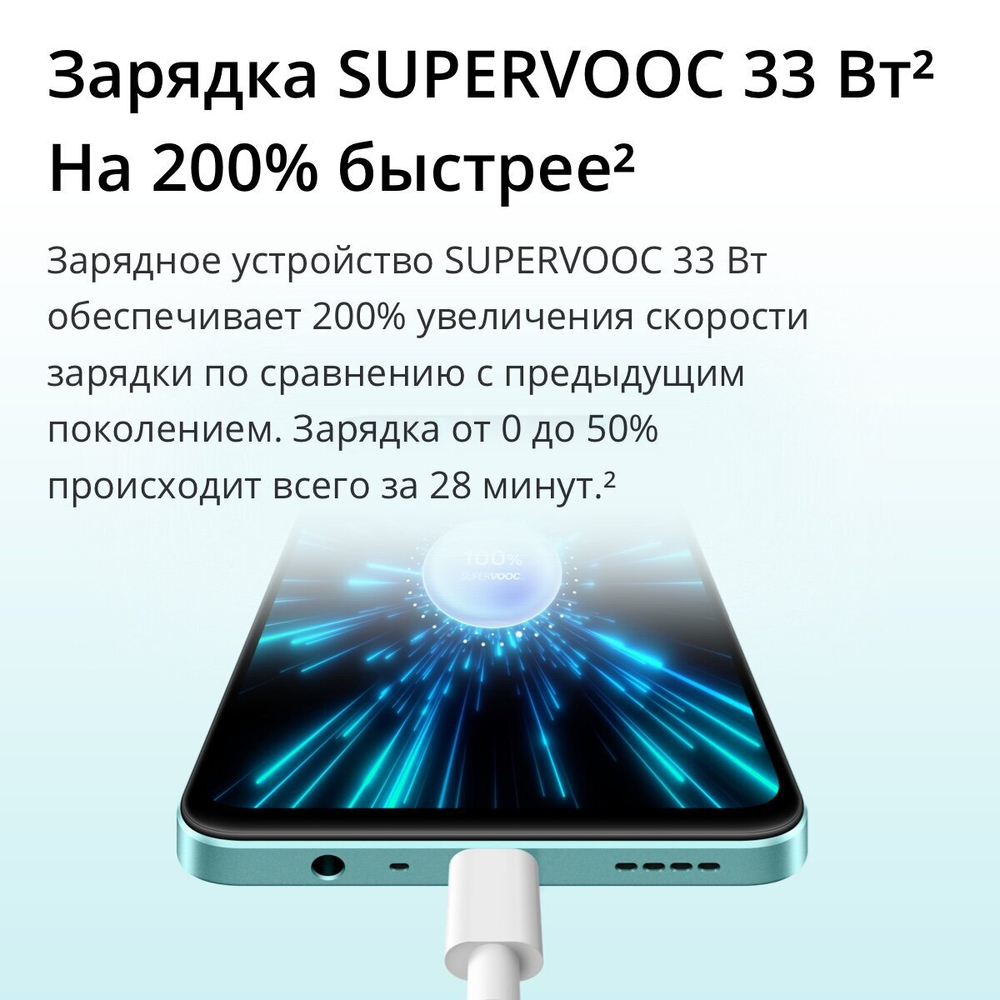Смартфон realme C51 4/128 ГБ RU, Dual nano SIM, черный