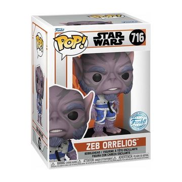Фигурка Funko POP! Bobble Star Wars Mandalorian S10 Zeb Orrelios (Exc) (716) 78341
