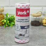 Салфетка вискозная в рулоне 25*40см 40шт "Тюльпан" Премиум