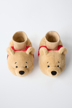 ZARA ТАПОЧКИ WINNIE THE POOH © DISNEY, РАЗНОЦВЕТНЫЙ