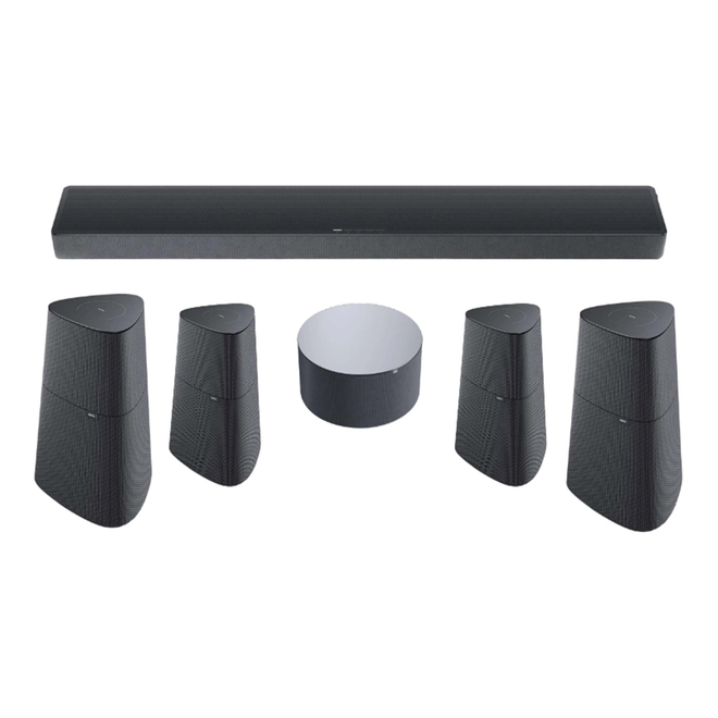 Саундбар Loewe Klang Bar5 mr + Klang mr3 + Klang mr5 Basalt Grey