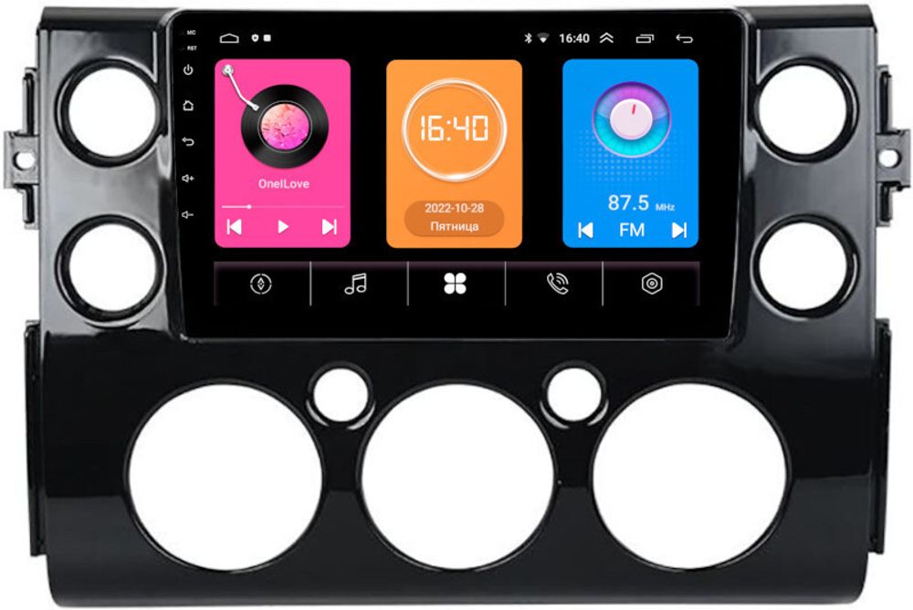 Магнитола для Toyota FJ Cruiser 2005-2022 - GT9-188 на Android 10