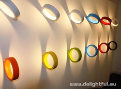 дизайнерское бра CINI&NILS  —  Assolo wall lamp  yellow