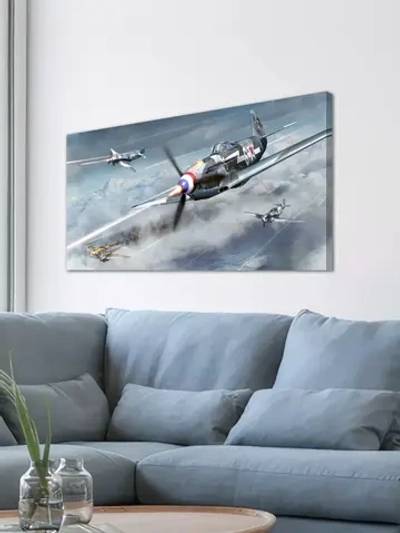 Картина на стену "Як-3", 80х40 см