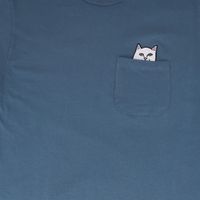  Футболка мужская Ripndip Lord Nermal Peace Pocket Tee артикул:RND10105 - купить в магазине Дайс