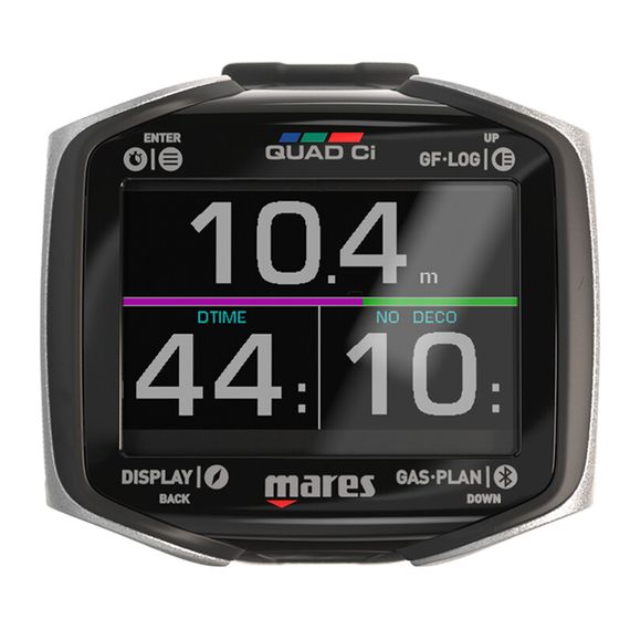 Компьютер для дайвинга Mares Quad Ci воздушноинтегрированный