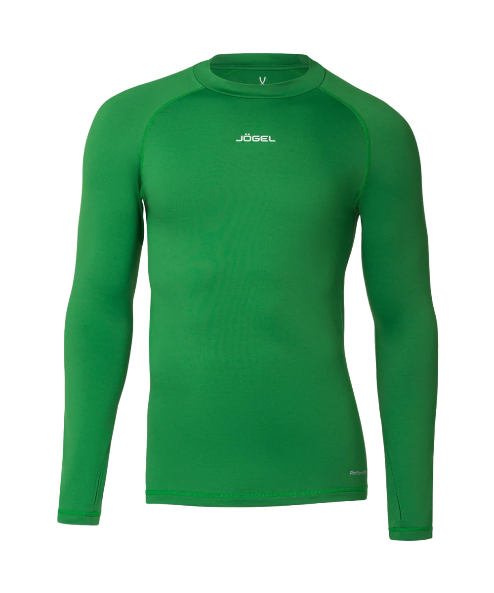 Джемпер компрессионный утепленный CAMP PerFormDRY Baselayer Top Warm, зеленый