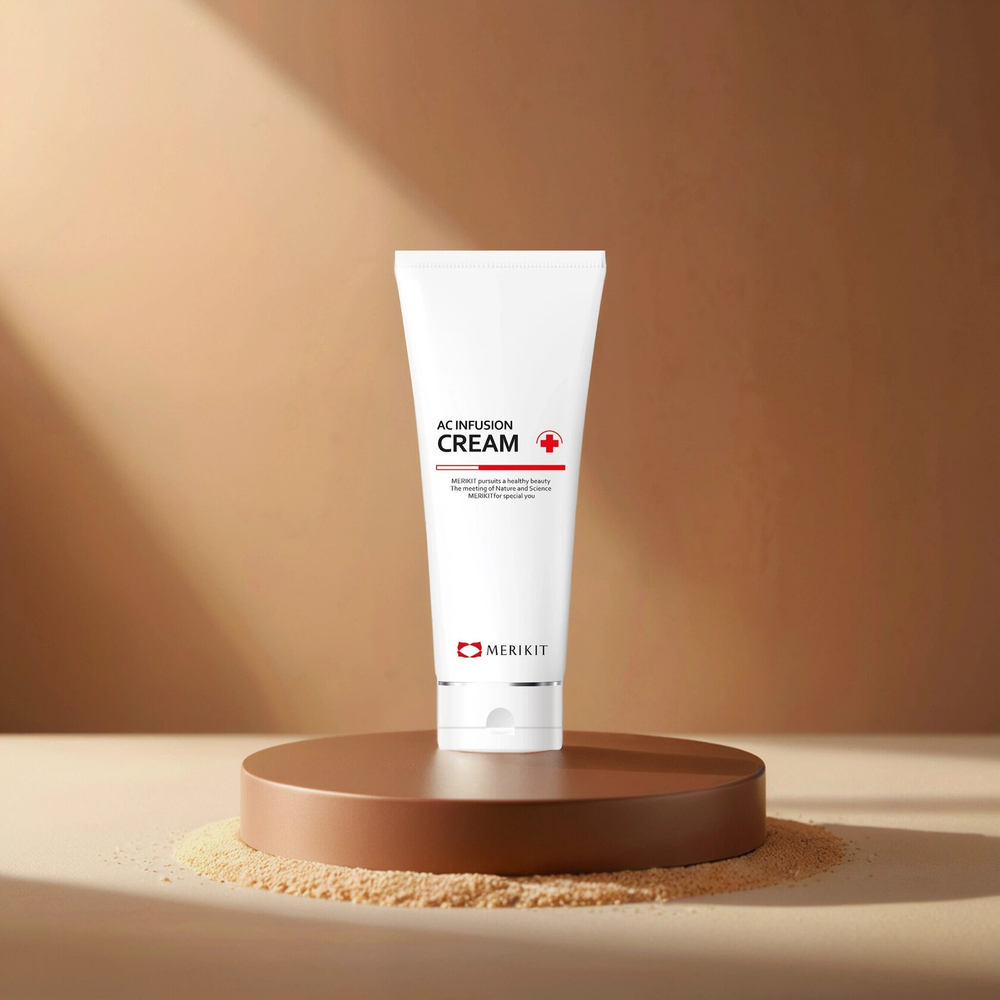 Merikit Крем для чувствительной, жирной и проблемной кожи - Merikit AC Infusion Cream, 210 мл