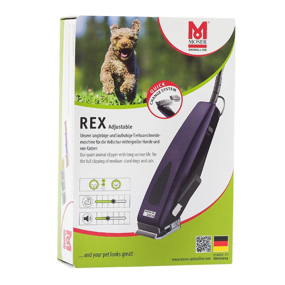 Машинка для стрижки животных Moser Rex Adjustable (1233-0063) - 11