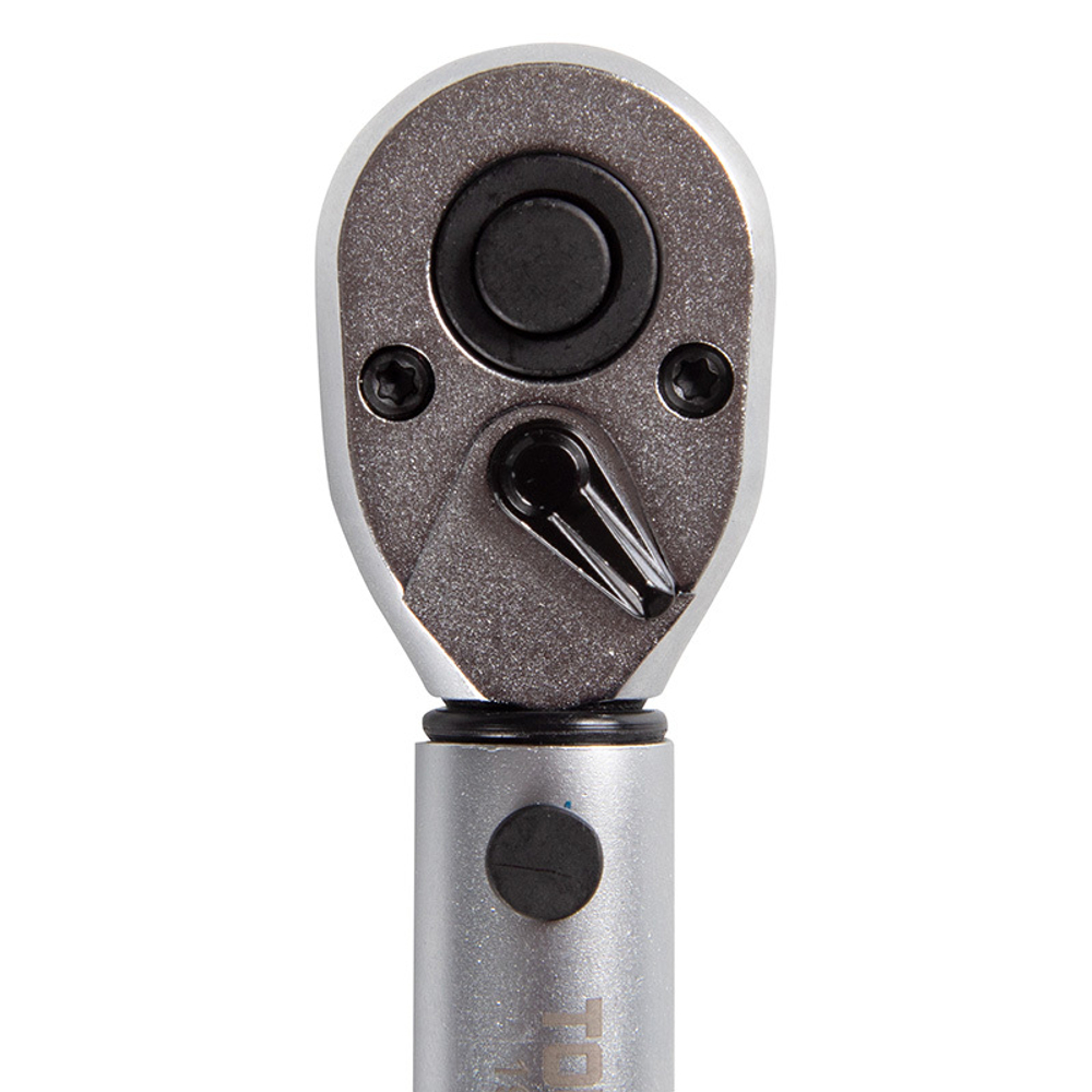 TOLSEN (TT19661) Динамометрический ключ 1/4", 5-25 Нм, для левой и правой резьбы, кейс