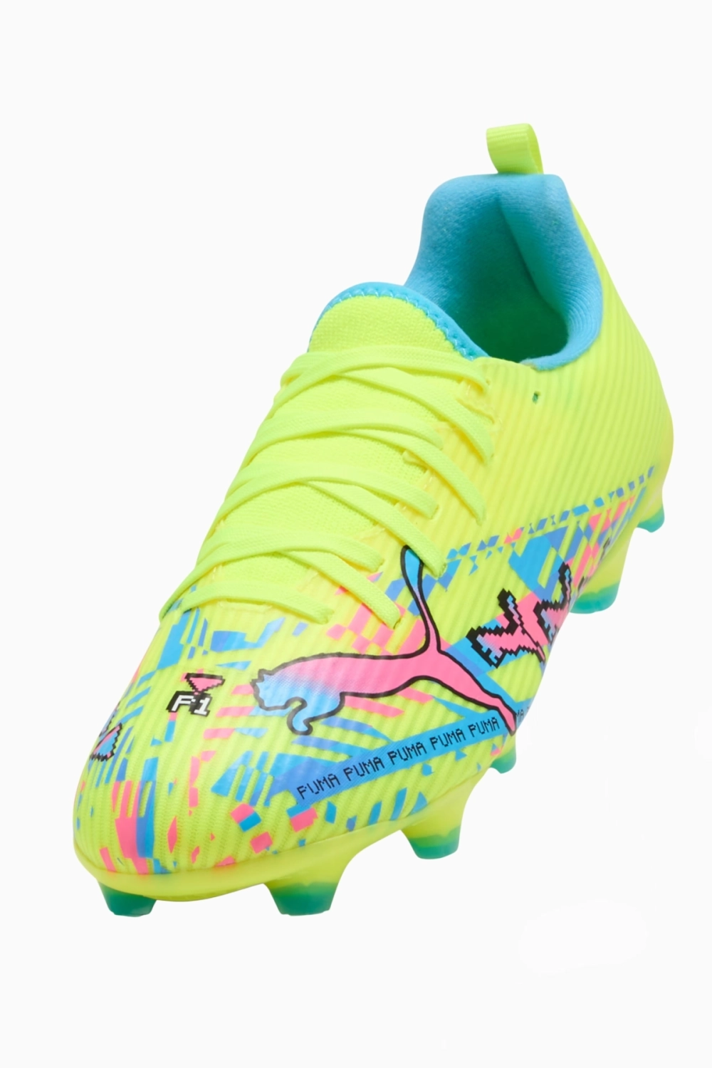 Бутсы Puma Ultra Nitro 7 Match FG/AG Junior - зеленый