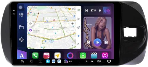 Магнитола для Toyota Vitz 3 2014-2019 - FarCar S500-TS20 монитор 9.5" 2K QLED на Android 14, Быстрейшая, CarPlay, 4G SIM-слот