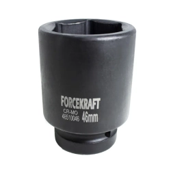 Головка ударная глубокая 1'', 46мм (6гр.) FORCEKRAFT FK-48510046