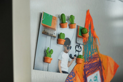 Магниты Cactus, 6 шт. Qualy