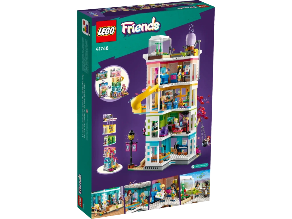 Конструктор LEGO Friends 41748 Общественный центр Хартлейк-Сити