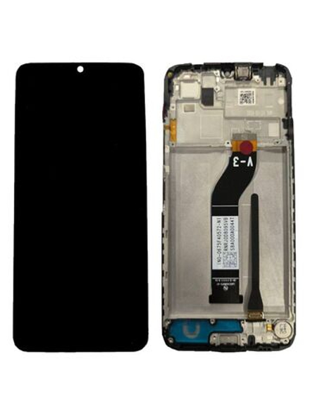 Дисплей для Xiaomi Redmi 13C 4G (23100RN82L) с тачскрином и рамкой Черный - OR