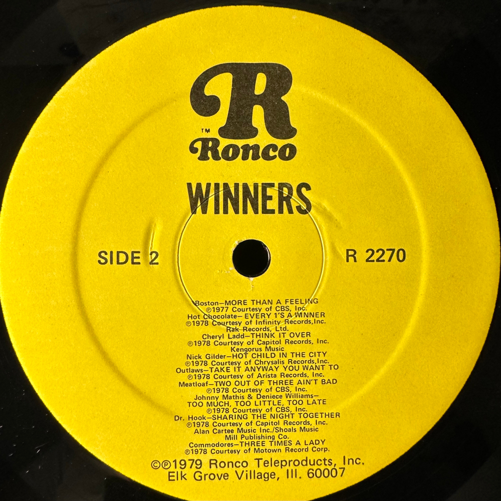 Сборник Million Sellers 3LP (США 1978г.)