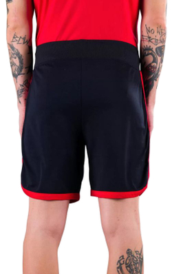 Мужские теннисные шорты Hydrogen Tech Shorts Man - blue navy/red