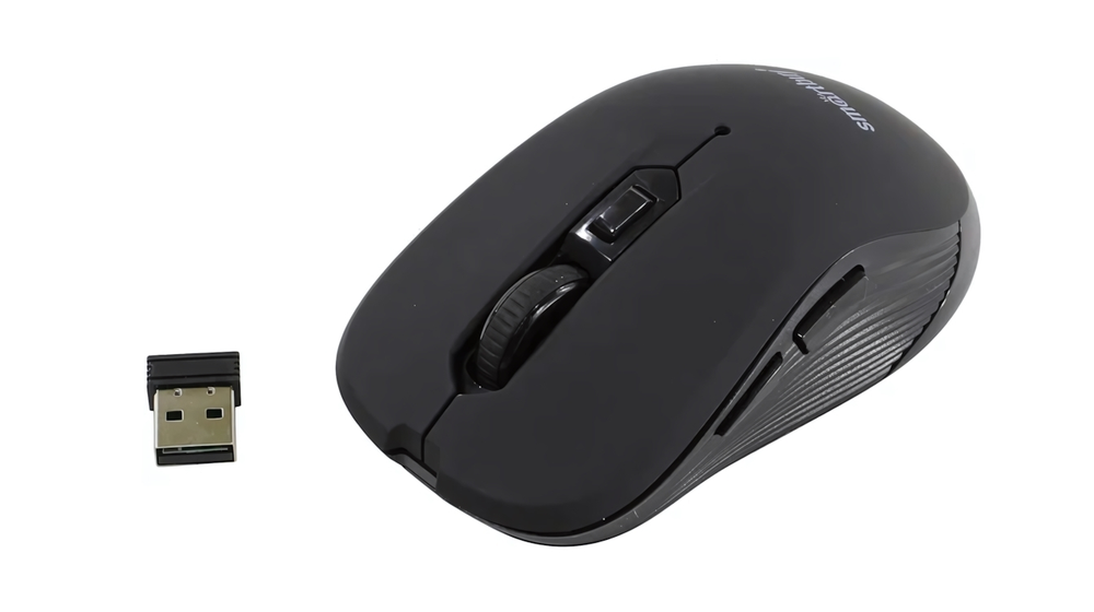 Мышь беспроводная Smartbuy ONE 202AG-K черная (SBM-202AG-K) / 100