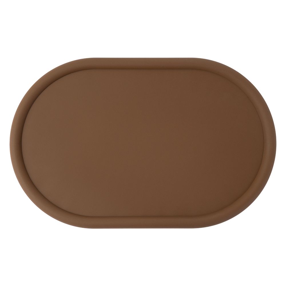 Коврик силиконовый Контур цвета мокко из коллекции Pets Essential, 29х45 см