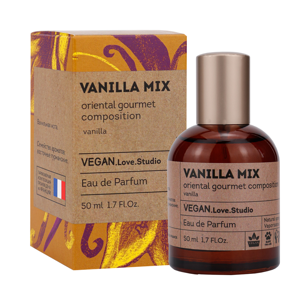 Вода парфюмерная Vegan Love Studio Vanilla Mix (Веган Лав Студио Ванилла Микс) - 50ml for women