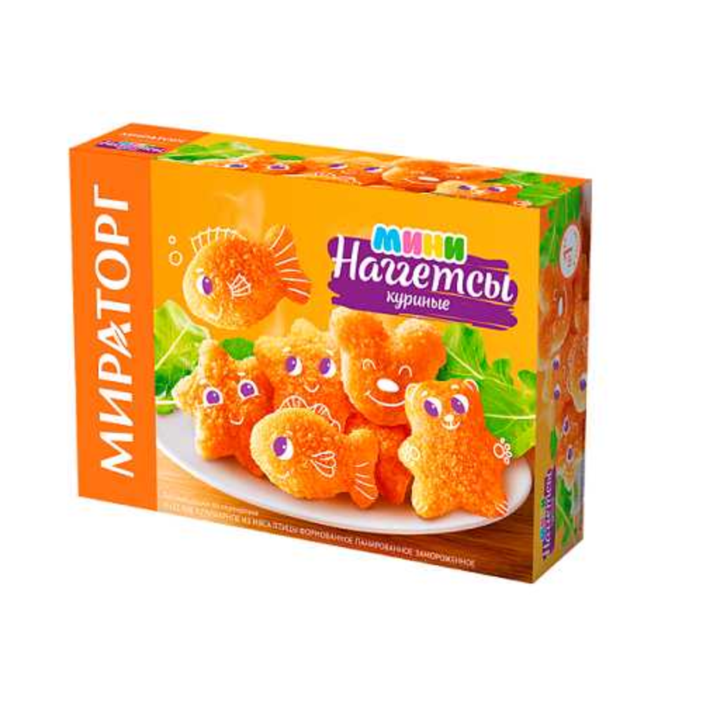 Наггетсы мини Мироторг куриные 250 гр