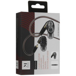 Music Public Kingdom IEM200M (прозрачный/черный) проводные внутриканальные наушники