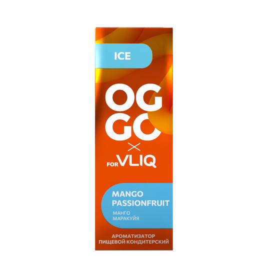 Ароматизатор VLIQ x OGGO Ice (14 мл / 30 мл) Манго Маракуйя