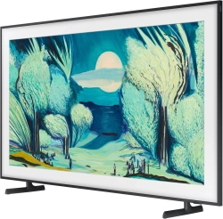 Телевизор QLED Samsung 55" QE55LS03FAUXRU The Frame черный 4K Ultra HD 120Hz DVB-T2 DVB-C DVB-S2 USB WiFi Smart TV