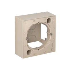 Коробка для накладного монтажа Systeme Electric AtlasDesign Песочный ATN001200
