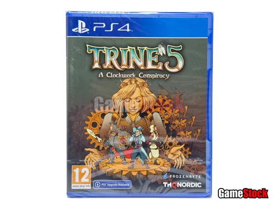 PS4 Trine 5: A Clockwork Conspiracy (Новый, Русские субтитры, CUSA-41223)