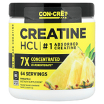 Con-Cret, гидрохлорид креатина, со вкусом ананаса, 61,4 г (2,2 унции)
