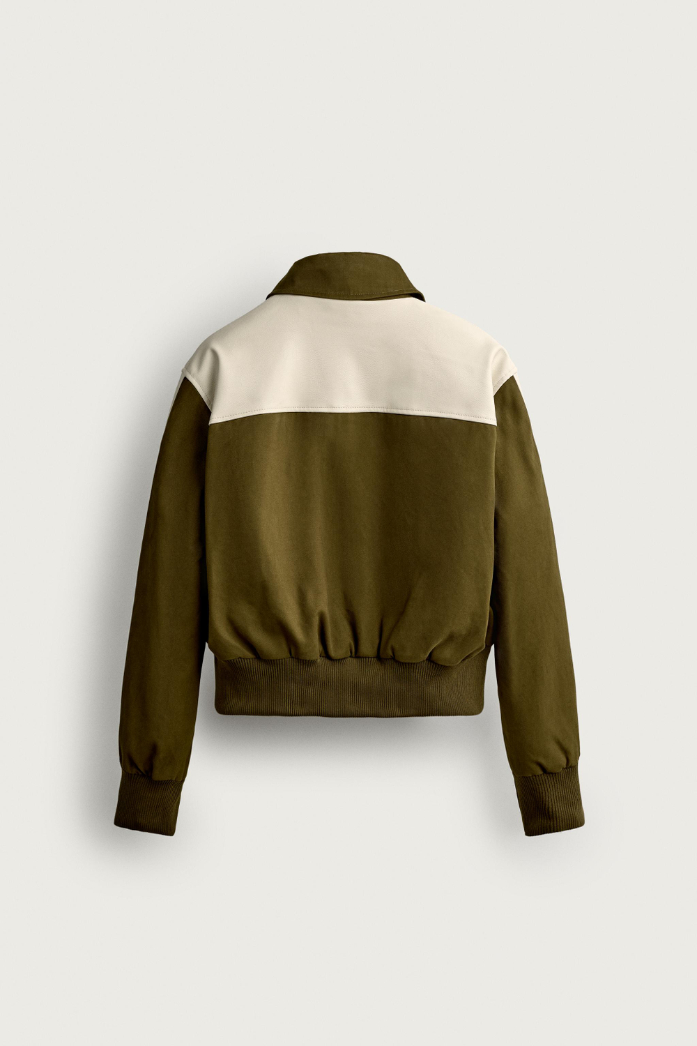 КУРТКА ИЗ ИСКУССТВЕННОЙ КОЖИ — ZARA