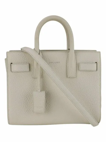 Сумка Saint Laurent Sac De Jour Nano белый