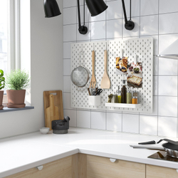 IKEA SKÅDIS  (ИКЕА СКОДИС)  -  Набор аксессуаров, 7 предметов - белый