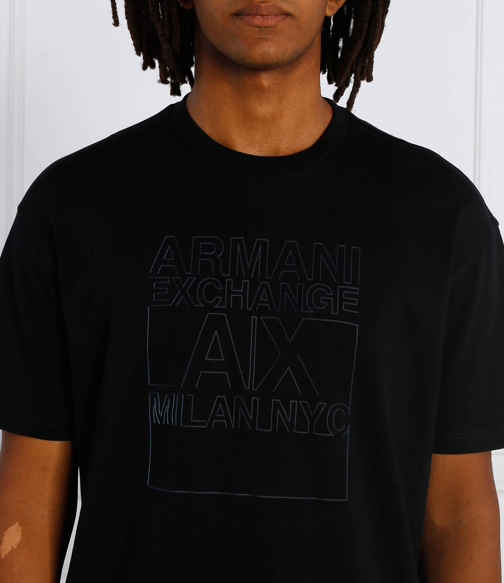 футболка Armani Exchange - черный(6LZTLA ZJGAZ)