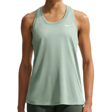 Женский топ теннисный Nike Dri-Fit Racerback Tank - steam/white