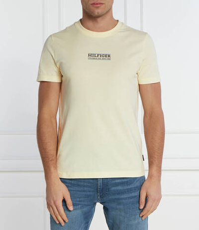 Футболка Tommy Hilfiger - кремовый(MW0MW34387)