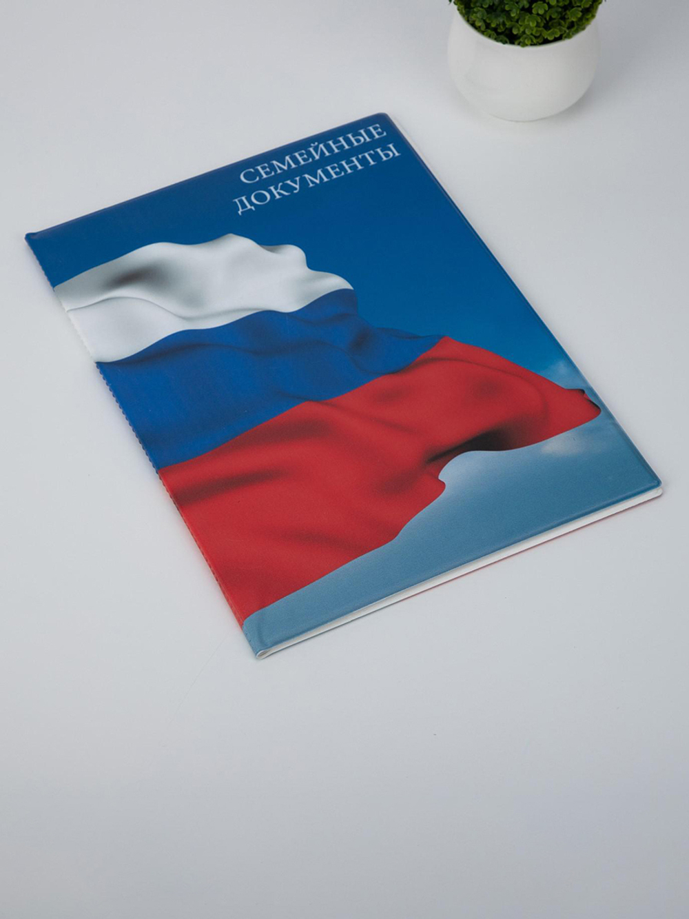 5865850 Папка для семейных документов, 4 комплекта, цвет синий