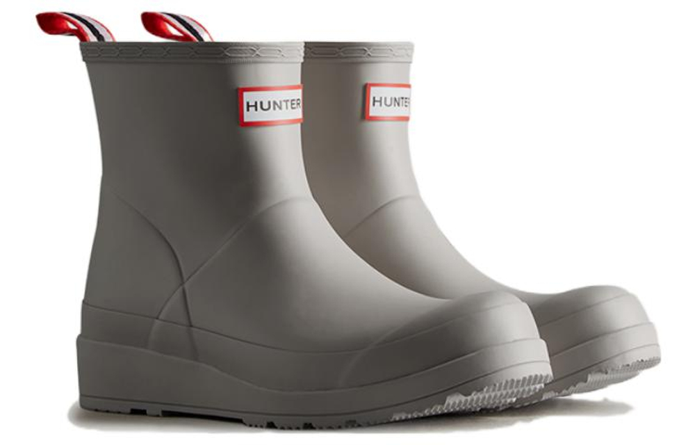 HUNTER Play Short Rain Boots Zinc Women"s