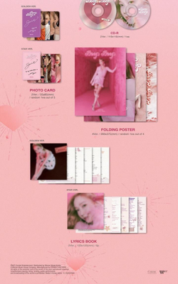 Альбом JESSICA - BEEP BEEP 4th Mini Album RANDOM Version