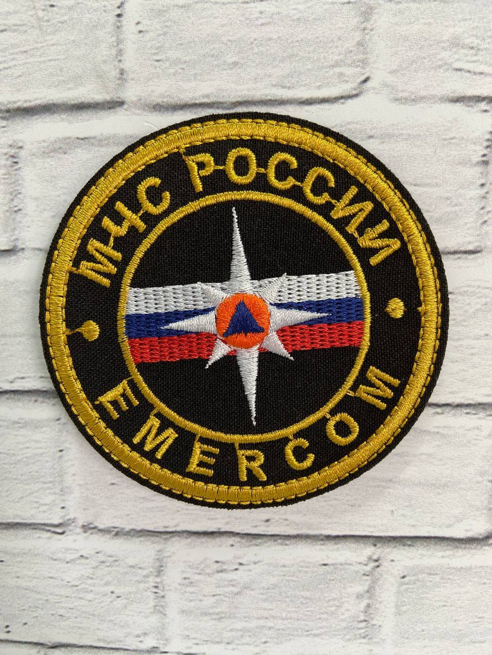 ШЕВРОН МЧС EMERCOM/ КРУГ