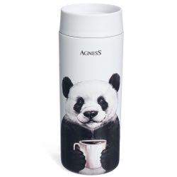 ТЕРМОКРУЖКА PANDA 350 МЛ, КОЛБА НЕРЖ.СТАЛЬ 18/10