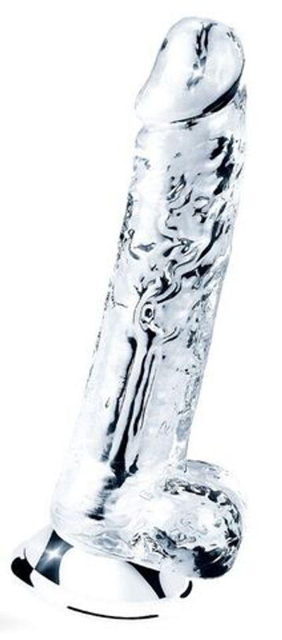 Прозрачный фаллоимитатор Flawless Clear Dildo 7.5 - 19 см. (Цвет: прозрачный)
