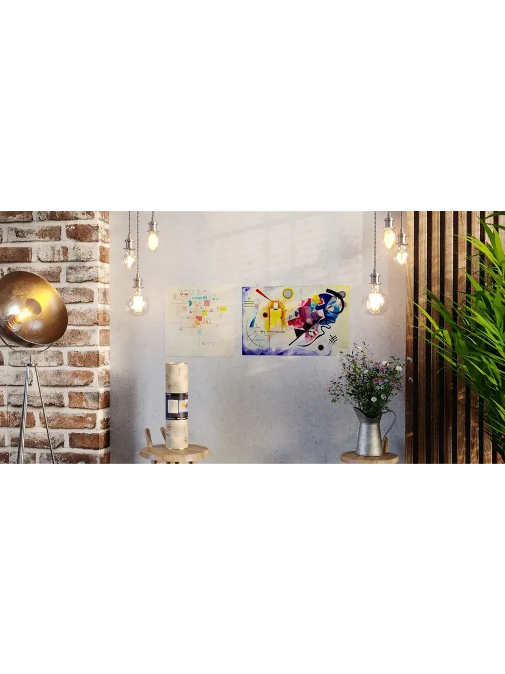 Картины-наклейки на стену для декора интерьерные №174