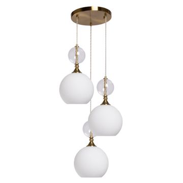Подвесной светильник 3*Е27 657013003 бронзовый Крайс 11 MW-Light