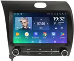 Магнитола для KIA Cerato 3 2013-2019 (без штатной КЗВ, рамка тип 3) - Teyes CC2 PLUS монитор 9" QLED, Android 10, Быстрая, SIM-слот