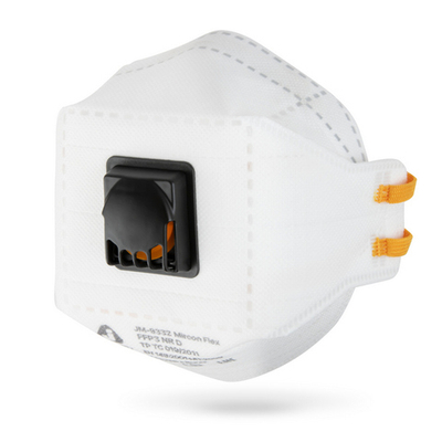 Респиратор с клапаном выдоха JM-9332 Mircon Flex FFP3 NR D (аналог 3М Aura 9332+)