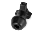 Анальная боеголовка Oxballs Ass Bomb Filler Plug Black S - 7,5 см. (Цвет: черный)