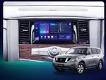 Магнитола для Nissan Patrol Y62, Infiniti QX56/QX80 2010-2017 (поддержка Bose и 360, рамка тип 3) - Teyes CC3 монитор 9" QLED на Android 10, Быстрая, CarPlay, 4G SIM-слот
